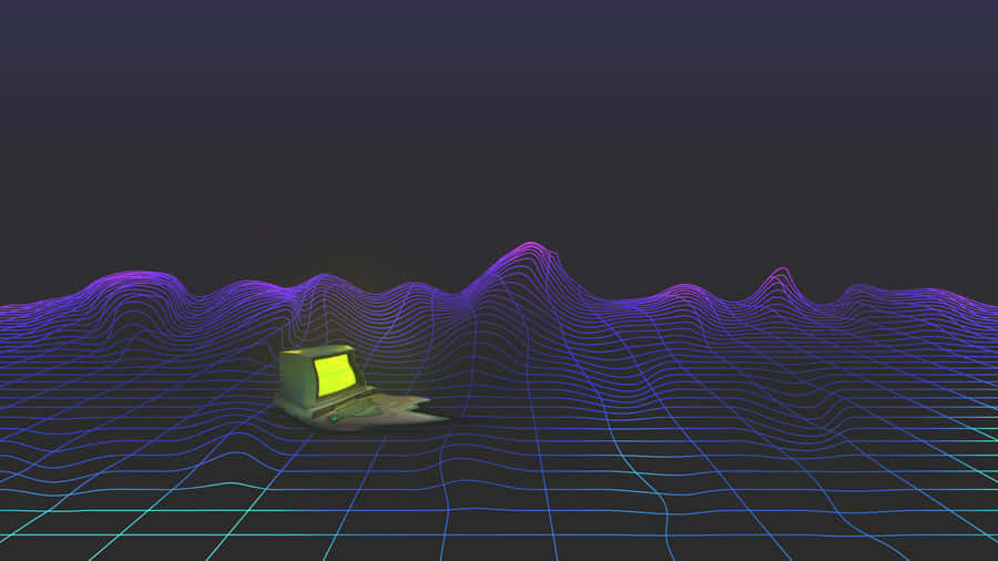 Energize Your Imagination With Aesthetic Vaporwave Wallpaper