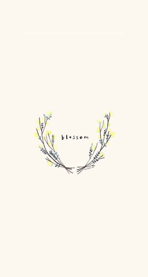 Enjoy A Simple And Cute Iphone Wallpaper