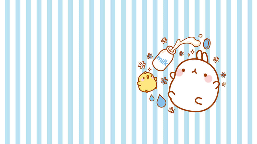 Enjoy The Kawaii Life With Pusheen Wallpaper