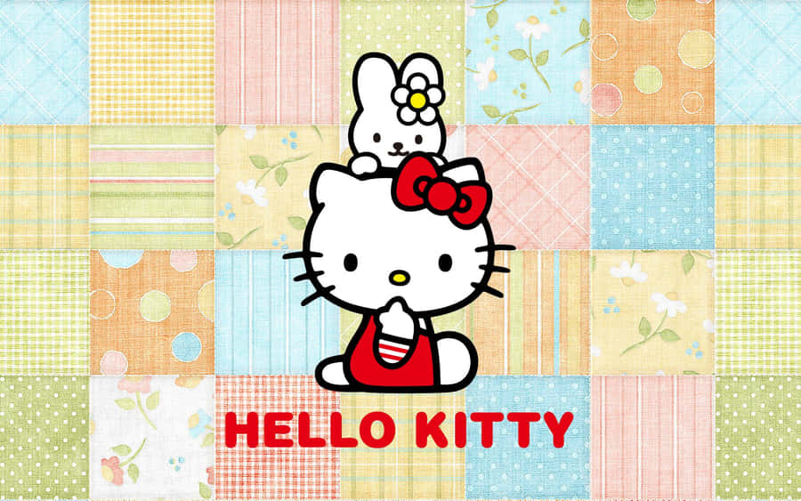 Enjoy The Power And Beauty Of The Adorable World Of Hello Kitty With A Custom Pc Wallpaper