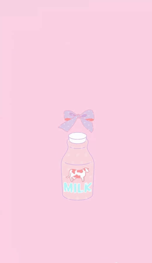 Enjoy The Simple And Cute Apple Iphone Wallpaper