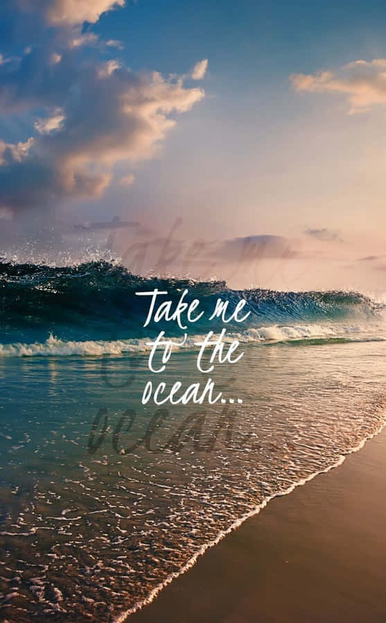 Enjoying A Fun Day At The Beach, Soaking Up The Summer Sun. Wallpaper