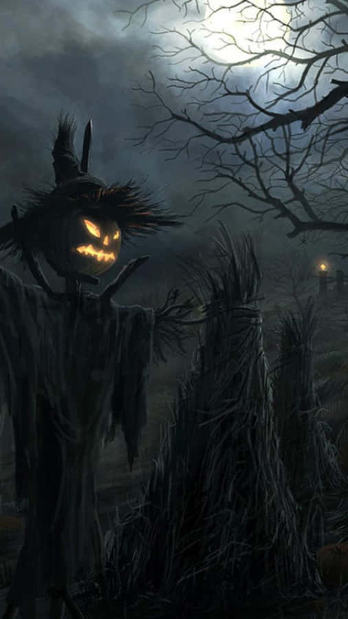 Enter A Spooky Adventure With This Iphone Wallpaper