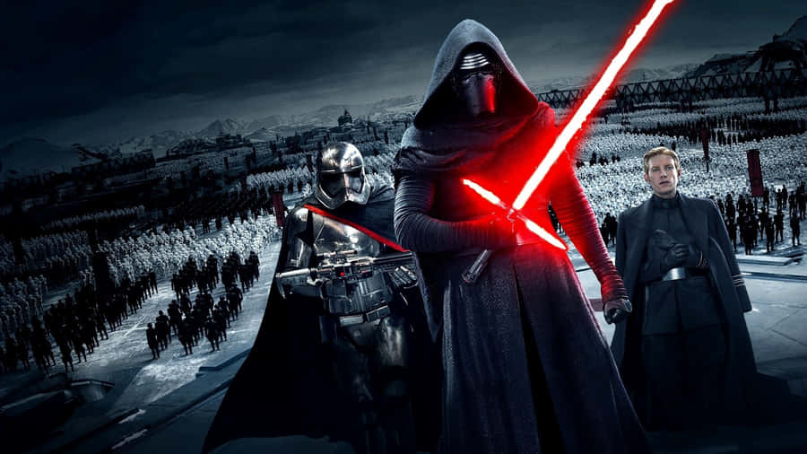 Escape To A Galaxy Far, Far Away With This Crushingly Cool 1920x1080 Star Wars Wallpaper. Wallpaper