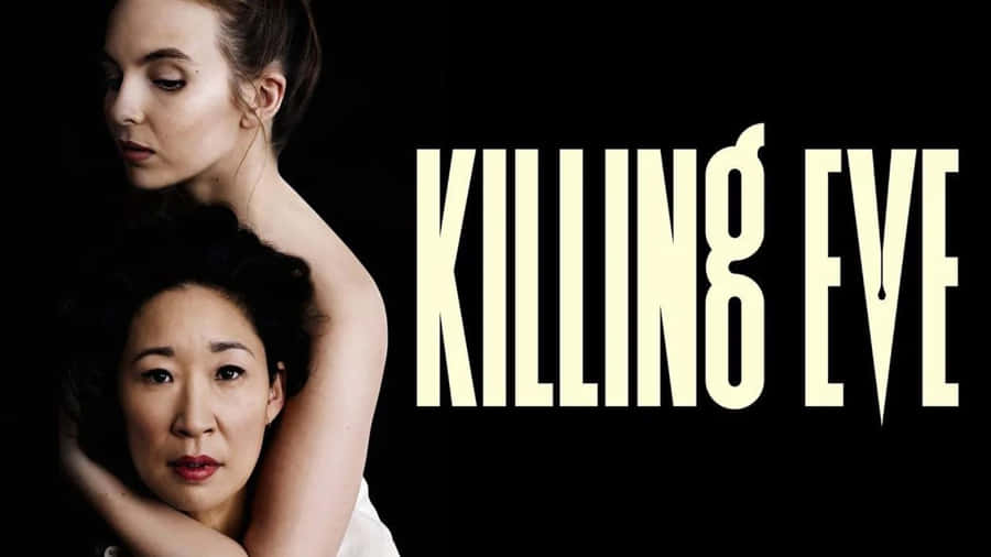 Eve Polastri And Villanelle In A High-intensity Moment On Killing Eve Wallpaper