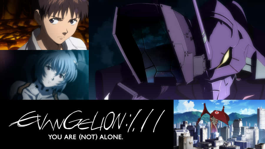 Experience The Adrenaline Rush Of Angel Bouts In Evangelion 30 10 Wallpaper