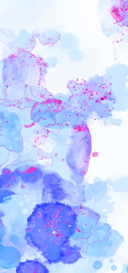 Experience The Beauty Of A Watercolor Painting With Your Iphone. Wallpaper