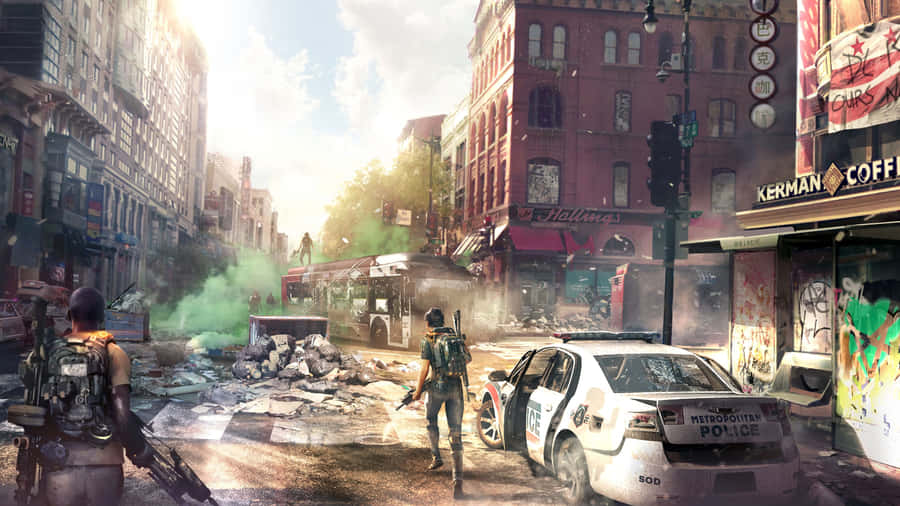 Experience The Beauty Of The Division 2 In 4k Wallpaper