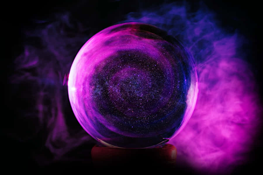 Explore A Kaleidoscope Of Cosmic Colors With Neon Galaxy! Wallpaper