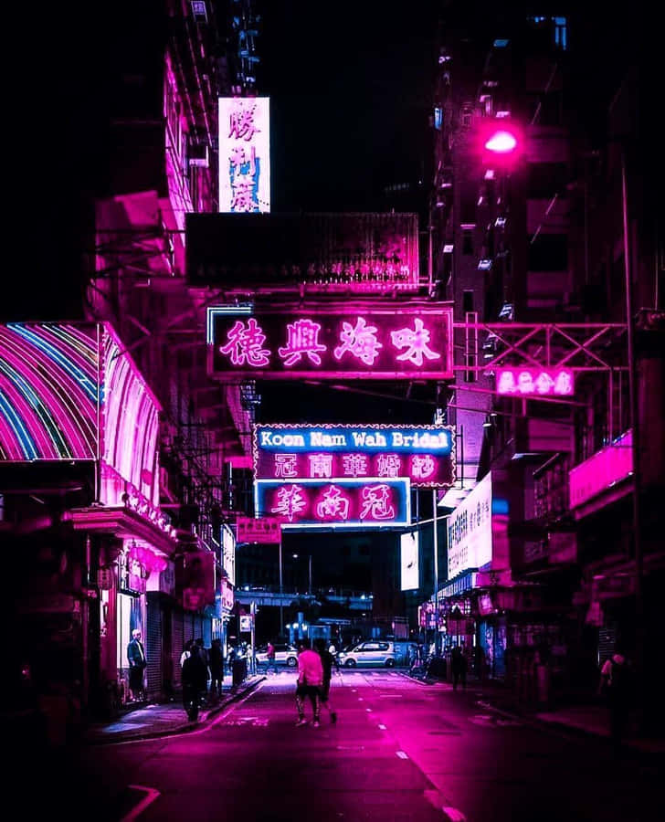 Explore The Colors And Lights Of Japan Wallpaper