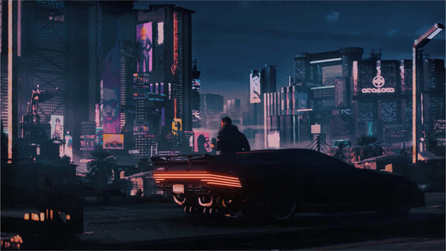 Explore The Cyberpunk Aesthetic Wallpaper