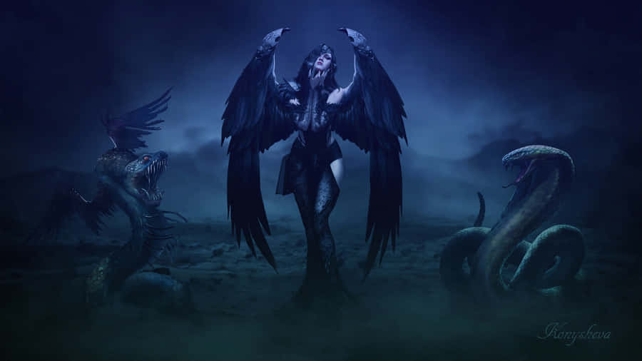 Explore The Dark And Mysterious Gothic World Wallpaper