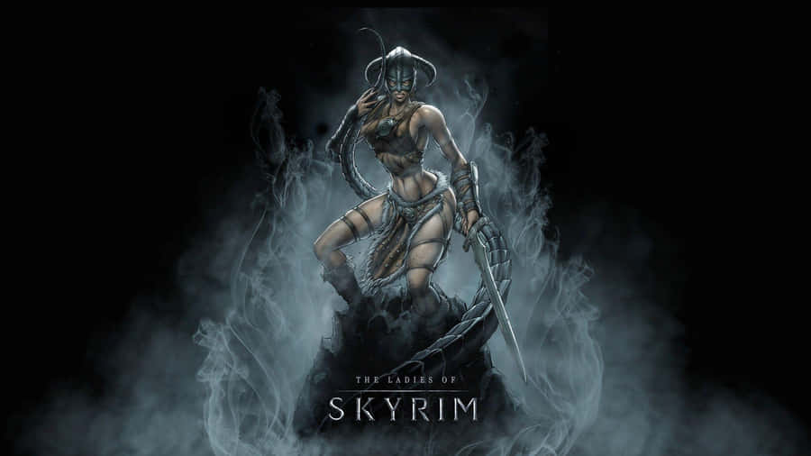 Explore The Landscape Of Skyrim On Your Desktop Wallpaper