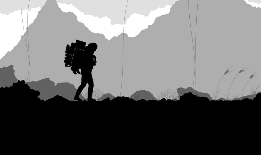 Explore The Mysterious World Of Death Stranding In Stunning Hd Quality Wallpaper