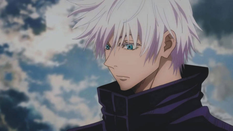 Explore The Mystical Adventures Of Gojo Sataru Wallpaper