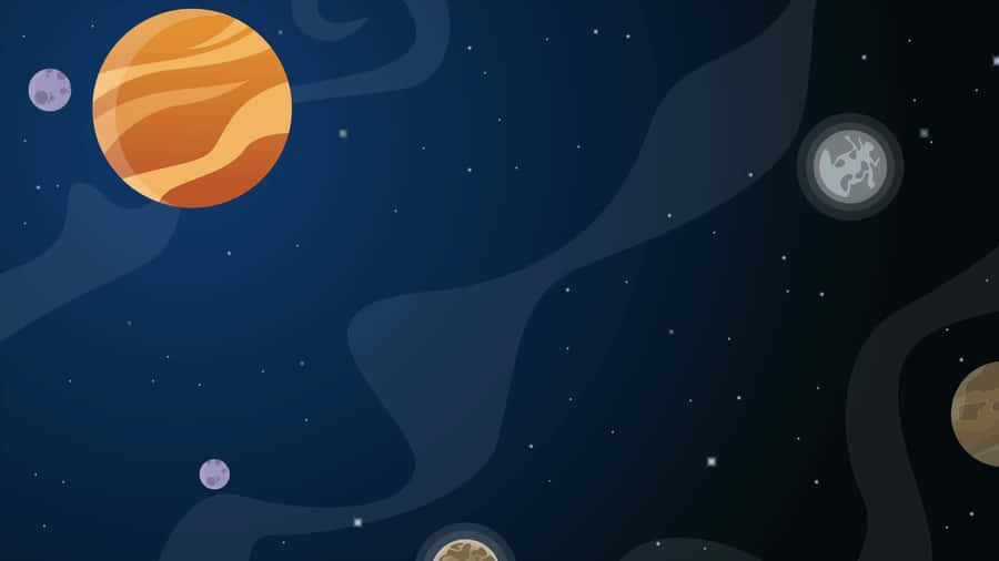 Explore The Wonders And Mysteries Of Outer Space Wallpaper