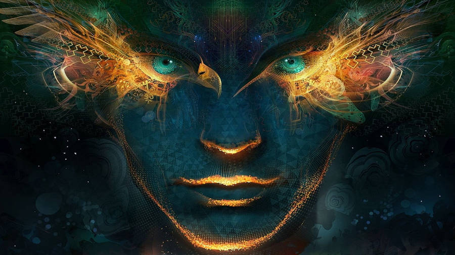Eyes With Wings Wallpaper