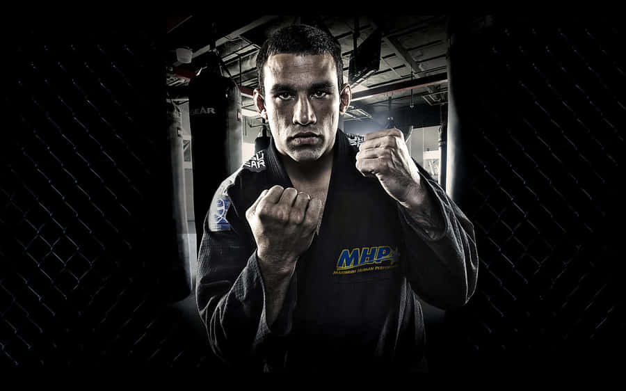 Fabricio Werdum Wearing Black Kimono Wallpaper