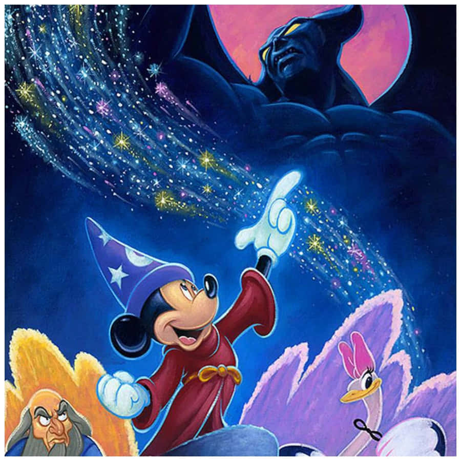 Download free Fantasia Mickey Sorcerers Apprentice Wallpaper ...