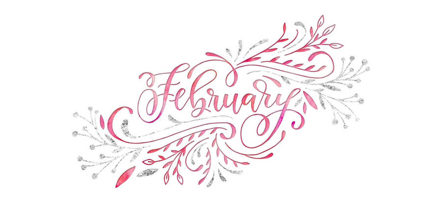 february pink calligraphy gg8boa1th4br9vrj