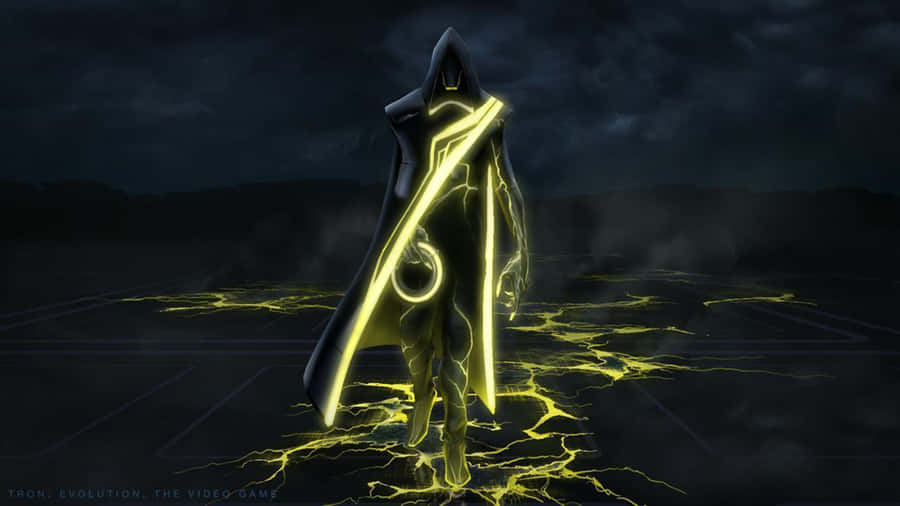 'feel The Power Of Tron With Any 4k Display' Wallpaper