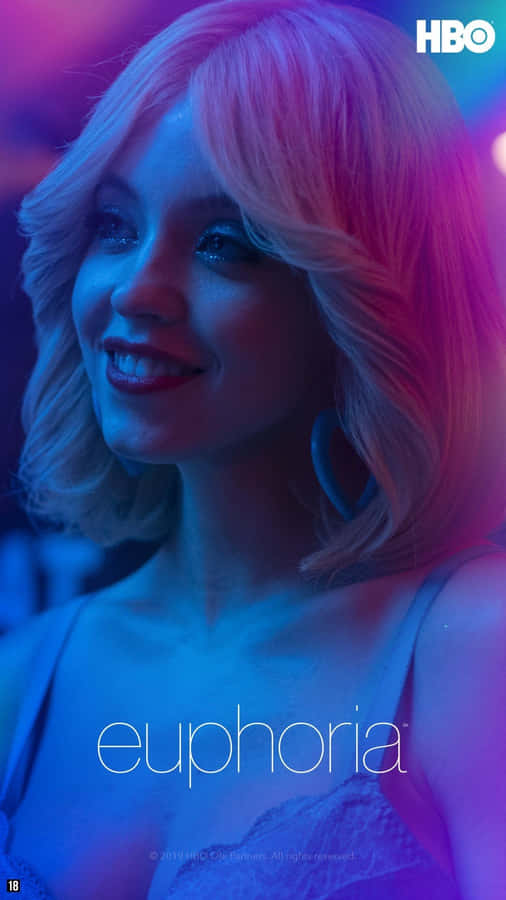 Feel The Rush Of Euphoria With This Hbo Iphone Wallpaper Wallpaper