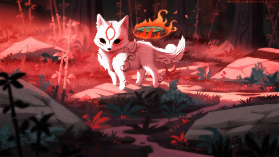 Kitsune Background Images, HD Pictures and Wallpaper For Free Download |  Pngtree