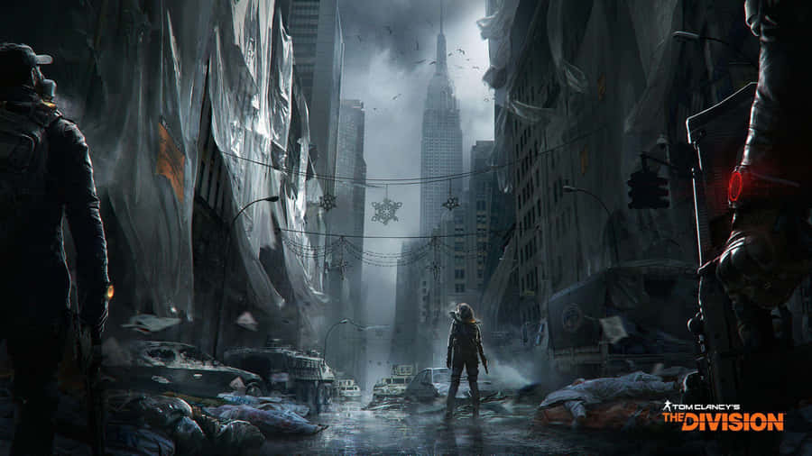 “fight The Unseen Enemies With The Division Desktop” Wallpaper