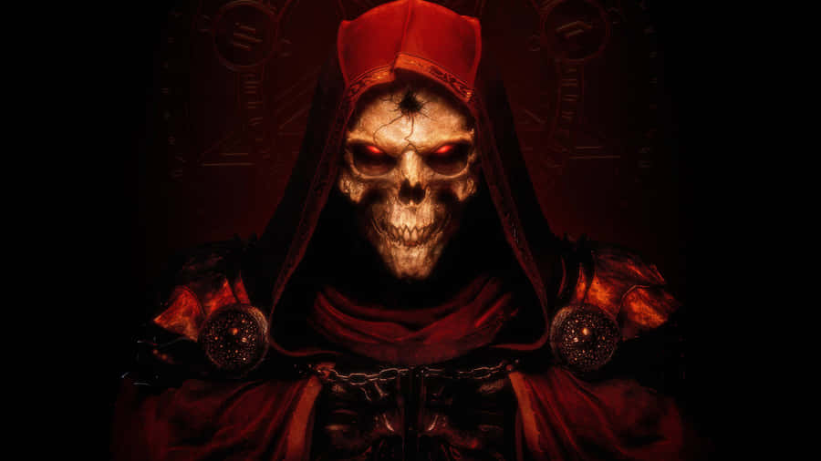 Fight Your Way Through Hell In Diablo 2 Wallpaper