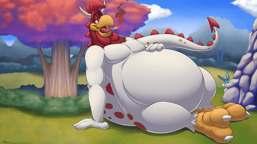 Foghorn Leghorn [wallpaper] By Teaselbone - Fur Affinity [dot] Net Wallpaper