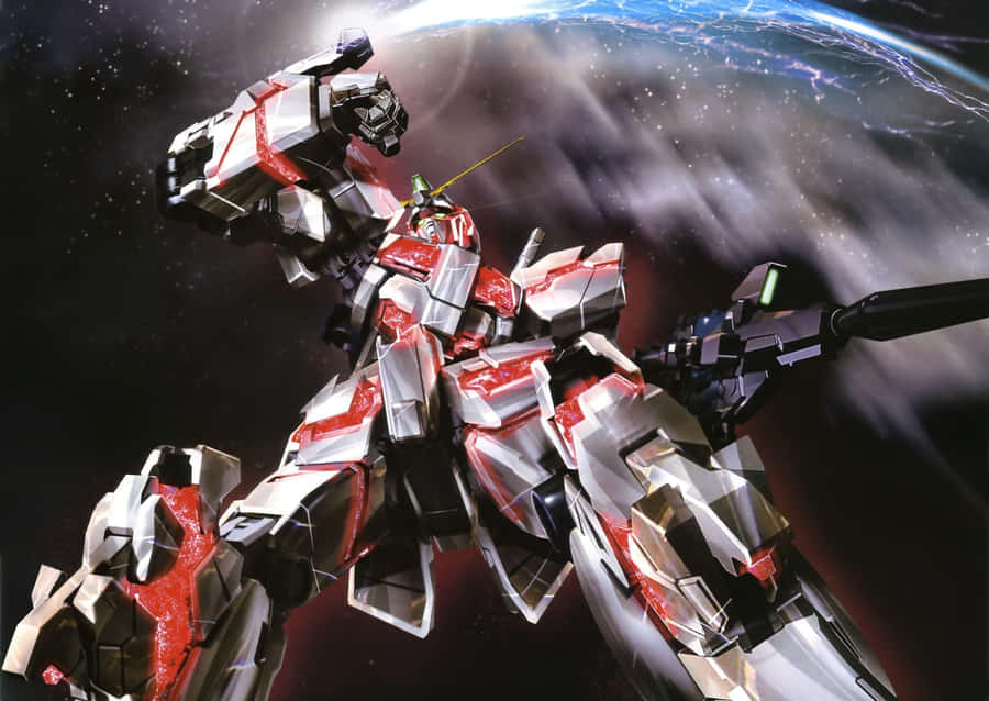Follow The Path Of Light – Watch Gundam Unicorn Wallpaper