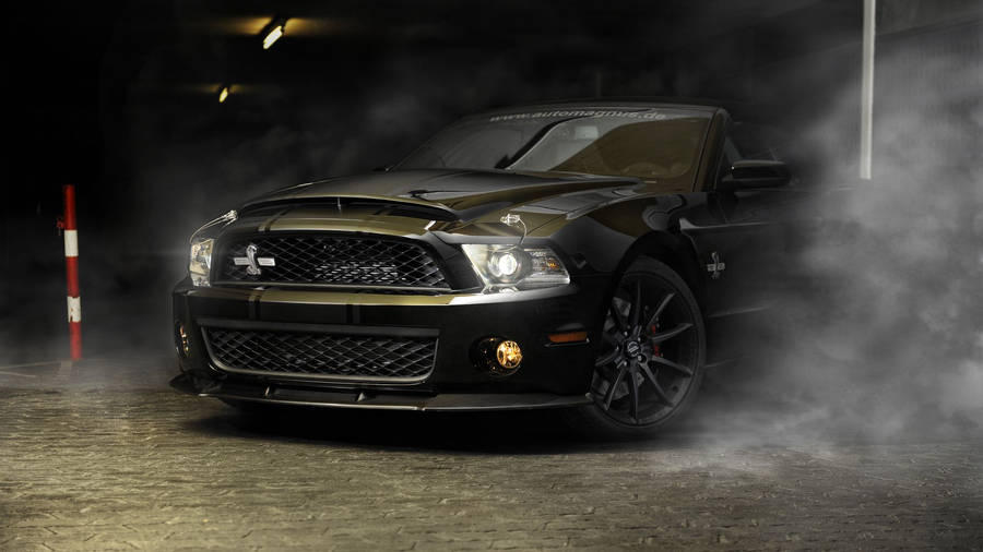 Wallpaper Ford Mustang Shelby GT500 2020 Red auto