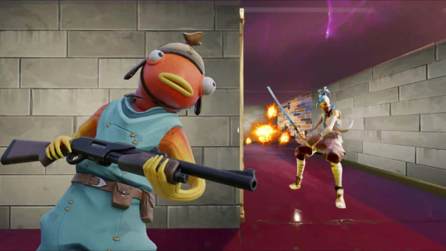 Fortnite - A Bird With A Gun Wallpaper