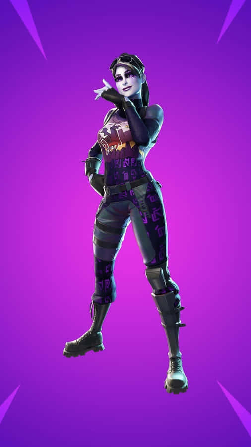 Fortnite Dark Bomber Pose Wallpaper