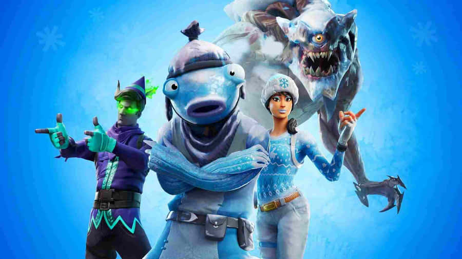 Fortnite Fishstick Polar Legends Wallpaper