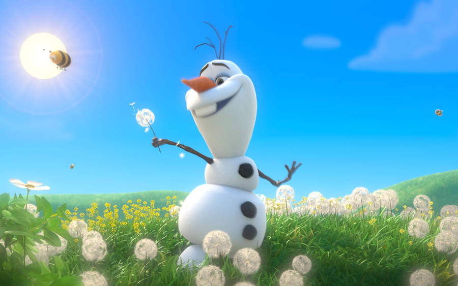 Frozen Olaf Summer Wallpaper