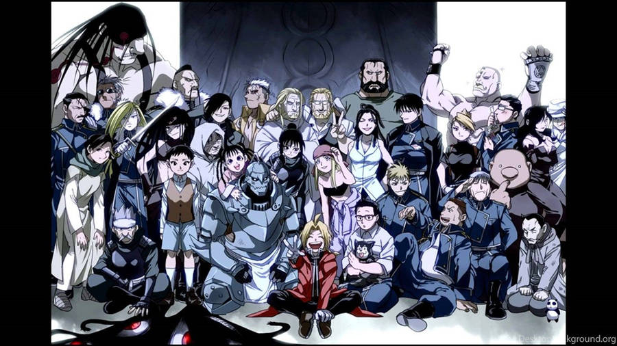 Download free Fullmetal Alchemist Brotherhood Poster Art Wallpaper -  MrWallpaper.com