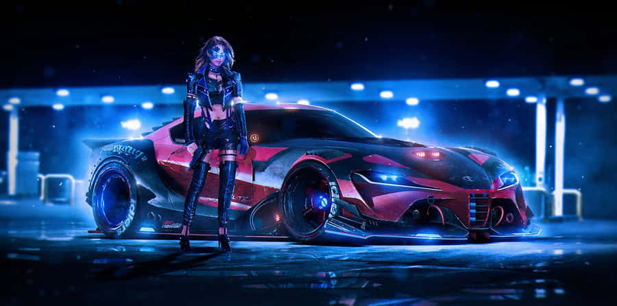 Future Carl Girl Desktop Wallpaper