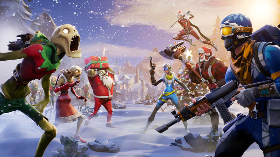 Fye No Skin Fortnite Battle Royale Gameplay Wallpaper