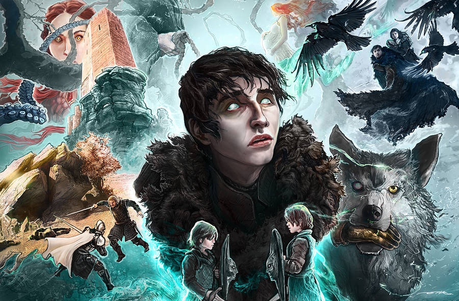 Game Of Thrones Bran Stark Art wallpaper