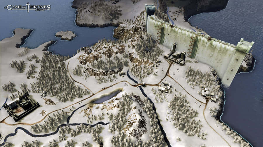 Game Of Thrones Map White Aesthetic The Wall Wallpaper