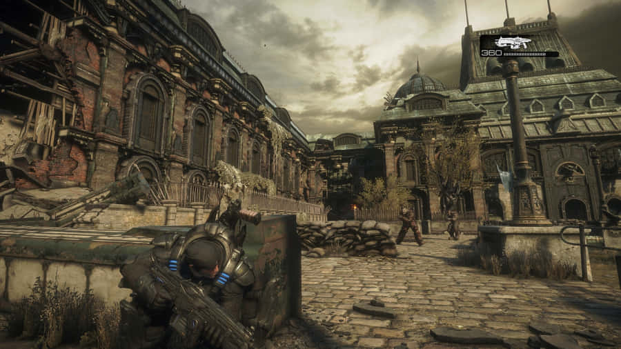 Gears Of War U E_ Cover Fire Wallpaper