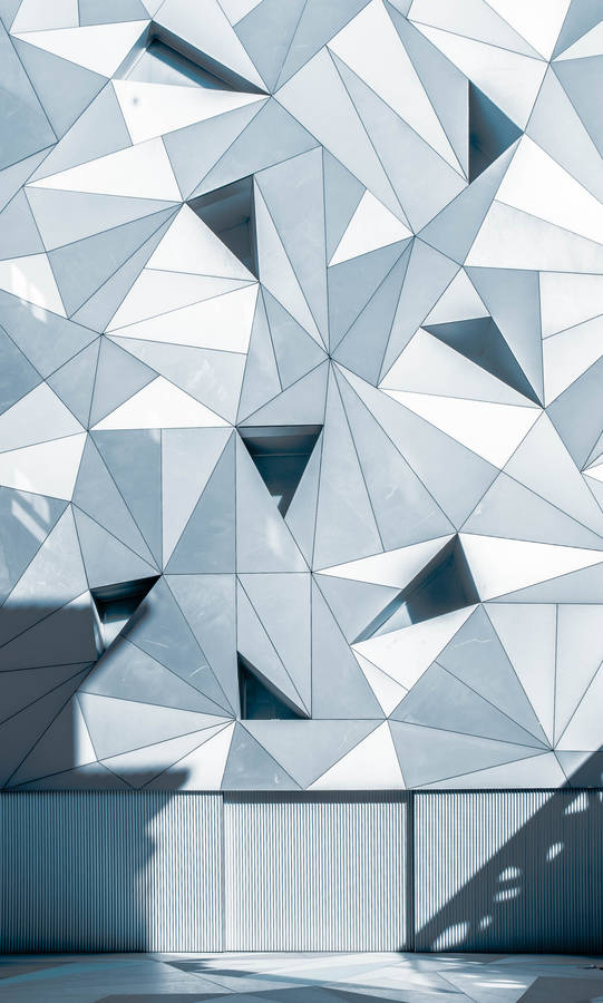 Geometric Abstract Architectural  Design wallpaper
