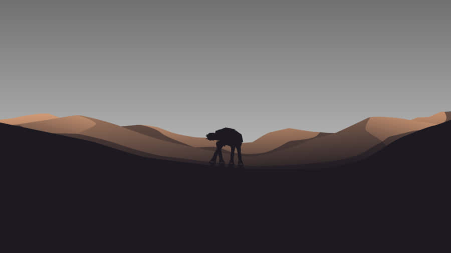 Geometric Minimalist Gray Wallpaper