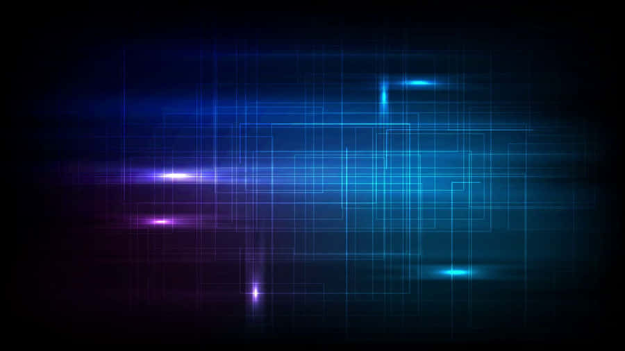 Get Lost In The Glowing Sea Of Neon Lights Wallpaper