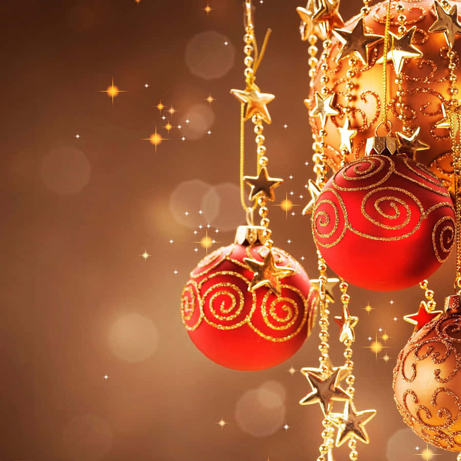 Get Ready For Christmas With A Simple Christmas Ipad Wallpaper
