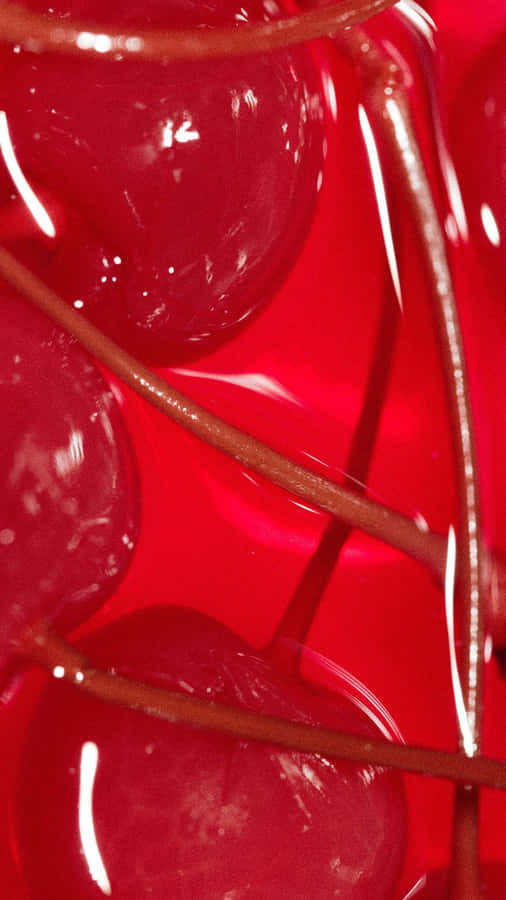 Get Ready To Make A Statement With This Cute And Stylish Red Iphone Wallpaper