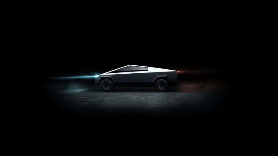 Get Ready To Take A Ride In The Stylish Tesla Cybertruck Wallpaper