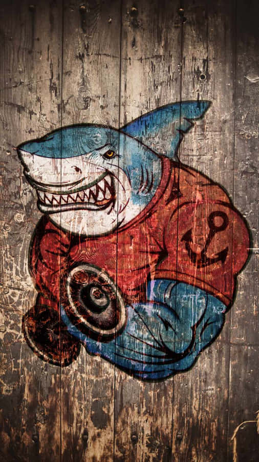 Get The Latest Range Of Iphones With The Shark Look! Wallpaper
