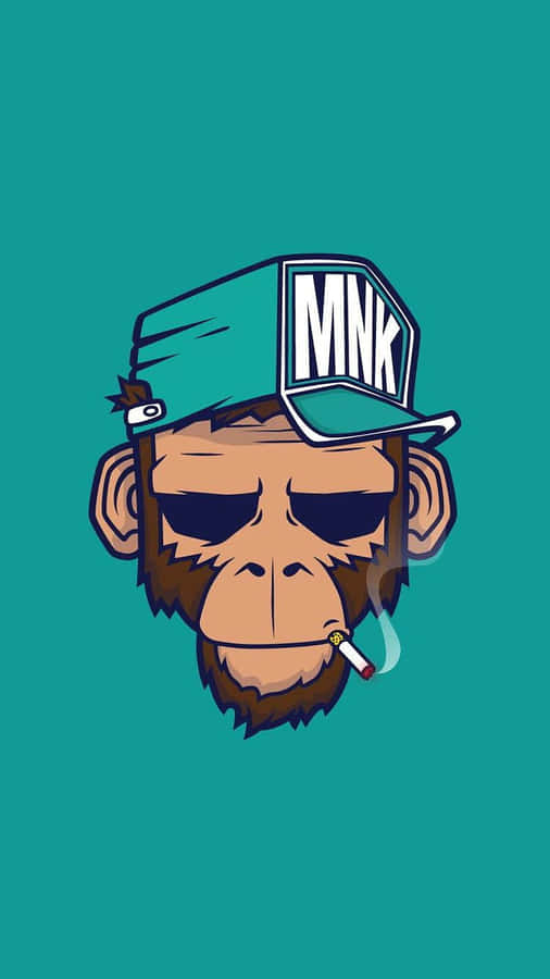 Get Your Hands On This Sleek, Cheeky-looking Limited Edition Monkey Iphone! Wallpaper